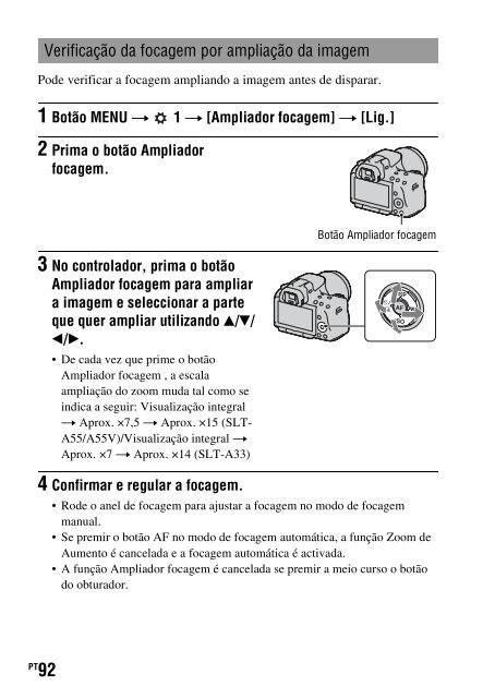 Sony SLT-A33 - SLT-A33 Consignes d&rsquo;utilisation Espagnol