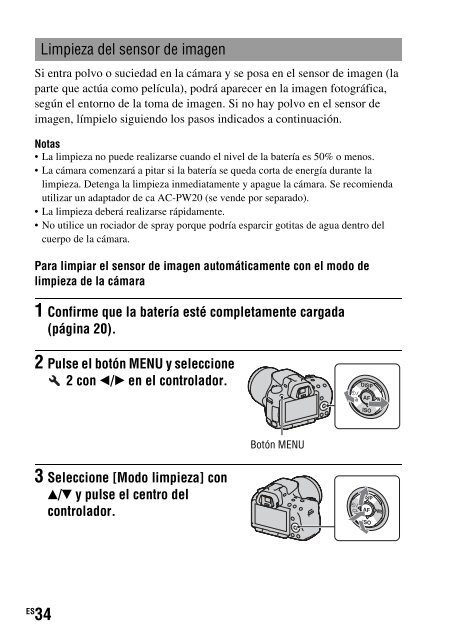 Sony SLT-A33 - SLT-A33 Consignes d&rsquo;utilisation Espagnol