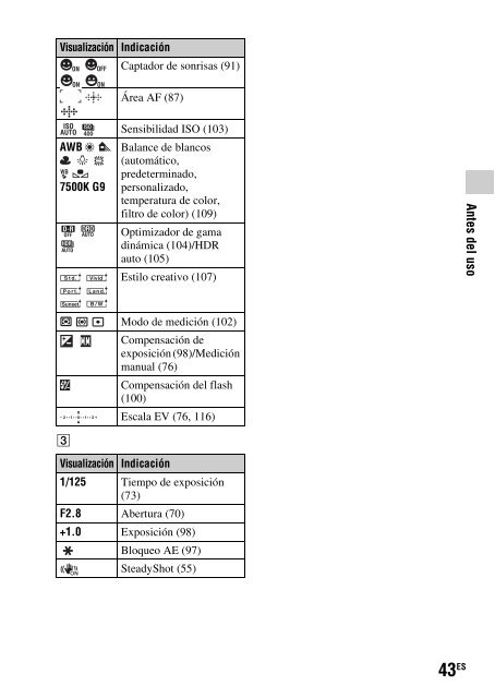 Sony SLT-A33 - SLT-A33 Consignes d&rsquo;utilisation Espagnol