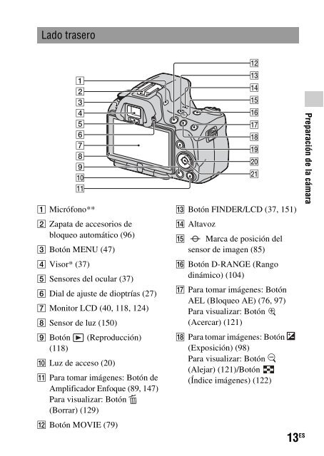 Sony SLT-A33 - SLT-A33 Consignes d&rsquo;utilisation Portugais