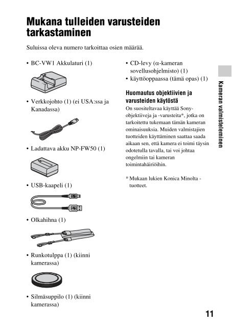 Sony SLT-A33 - SLT-A33 Consignes d&rsquo;utilisation Finlandais