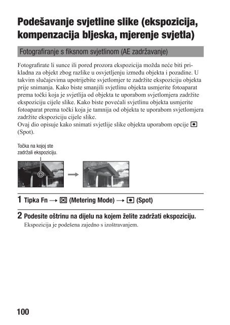 Sony SLT-A33 - SLT-A33 Mode d'emploi Croate