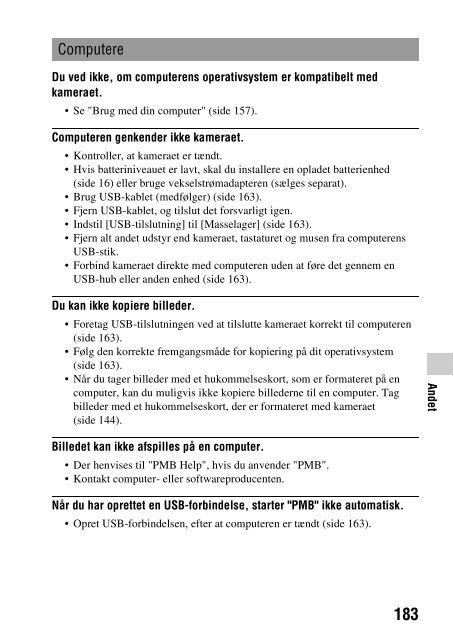 Sony SLT-A33 - SLT-A33 Consignes d&rsquo;utilisation Danois