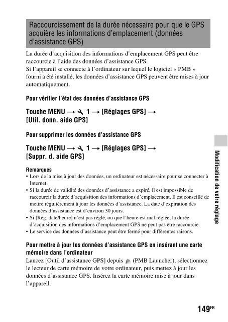 Sony SLT-A33 - SLT-A33 Consignes d&rsquo;utilisation Fran&ccedil;ais