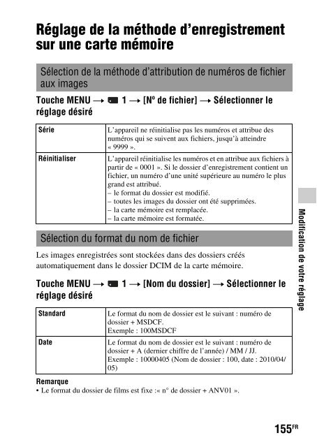 Sony SLT-A33 - SLT-A33 Consignes d&rsquo;utilisation Fran&ccedil;ais