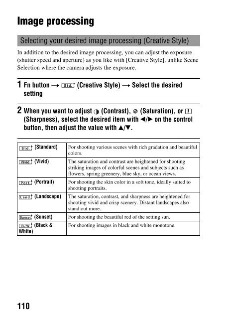 Sony SLT-A33 - SLT-A33 Consignes d&rsquo;utilisation Anglais