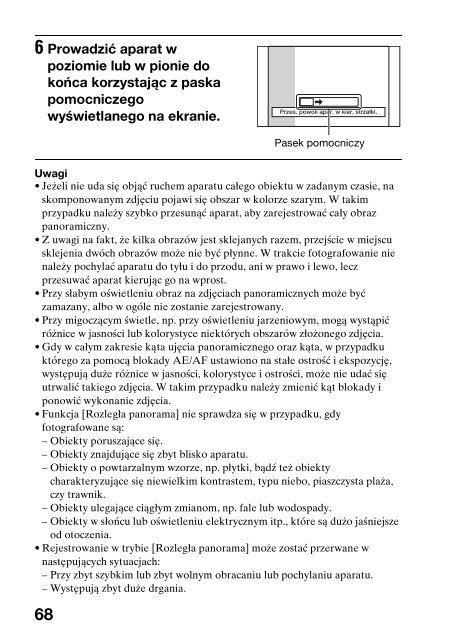Sony SLT-A33 - SLT-A33 Consignes d&rsquo;utilisation Polonais