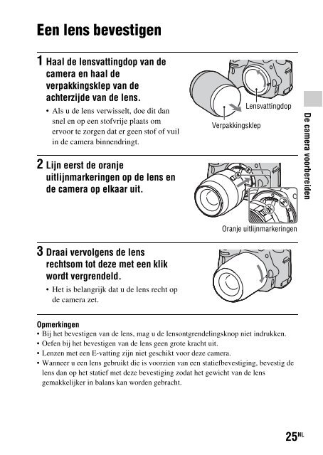 Sony SLT-A33 - SLT-A33 Consignes d&rsquo;utilisation N&eacute;erlandais