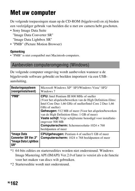 Sony SLT-A33 - SLT-A33 Consignes d&rsquo;utilisation N&eacute;erlandais