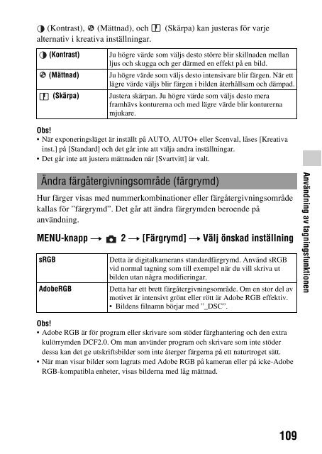 Sony SLT-A33 - SLT-A33 Consignes d&rsquo;utilisation Su&eacute;dois