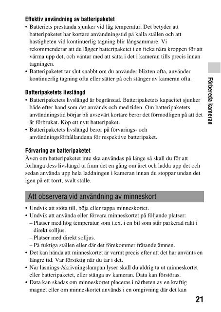 Sony SLT-A33 - SLT-A33 Consignes d&rsquo;utilisation Su&eacute;dois