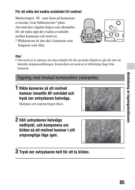 Sony SLT-A33 - SLT-A33 Consignes d&rsquo;utilisation Su&eacute;dois