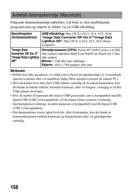 Sony SLT-A33 - SLT-A33 Consignes d&rsquo;utilisation Norv&eacute;gien