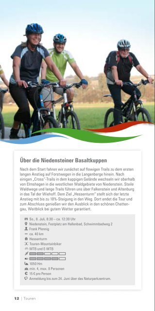 Mountainbike-Broschüre