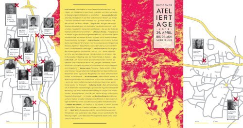 DIESSENER ATELIER TAGE . offene ateliers . 2018