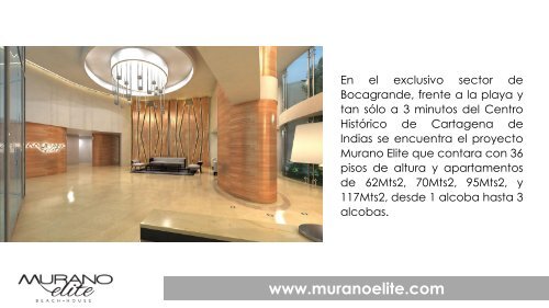 Murano Elite Condominio presentado por Rafael Enrique Perez Lequerica