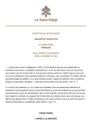 Exhortation Gaudete Et Exultate