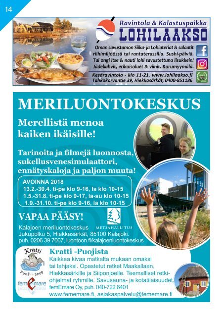 Valloita Kalajoki - INFO 2018-2019 - suomi