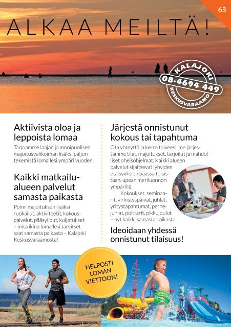 Valloita Kalajoki - INFO 2018-2019 - suomi