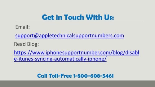 1-800-608-5461|How to Disable iTunes Syncing Automatically on iPhone? 