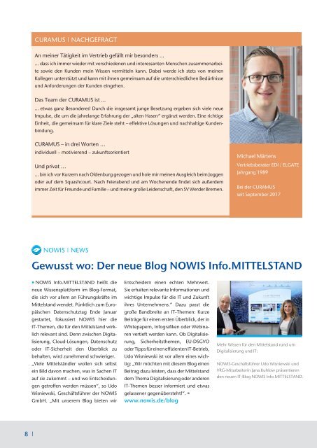 Magazin VRG-Gruppe | Ausgabe April 2018