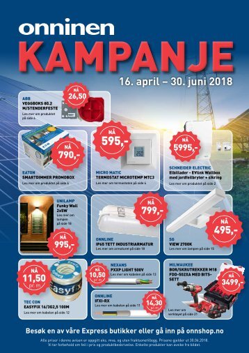 Kampanjeavis_Onninen_vår_2018