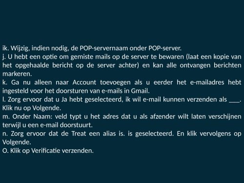 Ophalen van e-mails in Gmail van andere POP-accounts