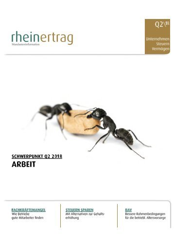 Rheinertrag Q2\ 2018