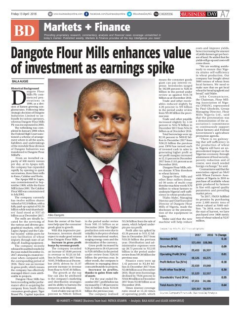 BusinessDay 13 April 2018