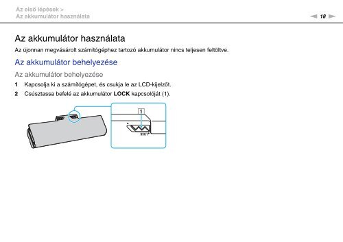 Sony VGN-FW46Z - VGN-FW46Z Mode d'emploi Hongrois