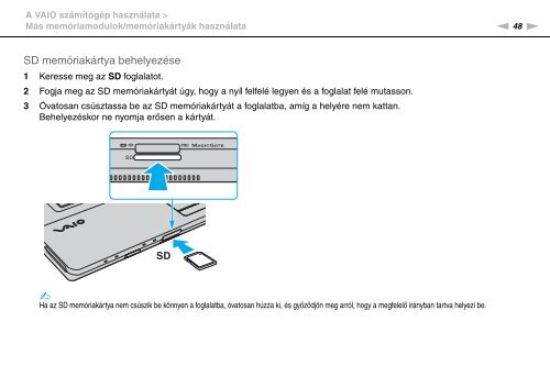 Sony VGN-FW46Z - VGN-FW46Z Mode d'emploi Hongrois