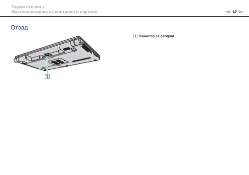 Sony VGN-FW46Z - VGN-FW46Z Mode d'emploi Bulgare