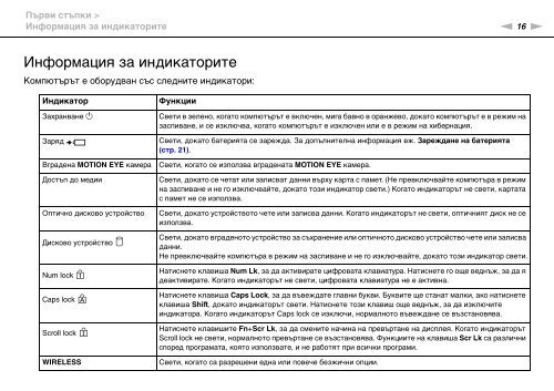 Sony VGN-FW46Z - VGN-FW46Z Mode d'emploi Bulgare