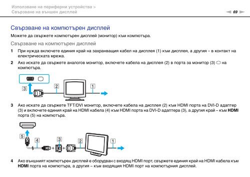 Sony VGN-FW46Z - VGN-FW46Z Mode d'emploi Bulgare