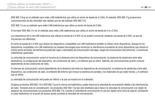 Sony VGN-FW46Z - VGN-FW46Z Mode d'emploi Espagnol