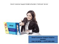 Call Gmail Technical Support Helpline Number | Technical Service