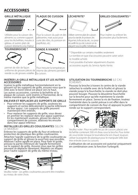KitchenAid OAKZ9 133 P WH - OAKZ9 133 P WH FR (859991551840) Use and care guide