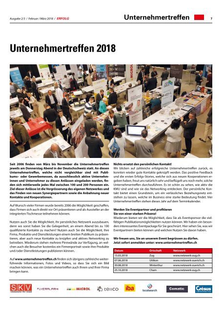 Erfolg_Ausgabe Nr. 2-3 - Feb/Mar 2018