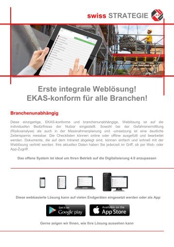 swiss STRATEGIE 4.0 EKAS Flyer