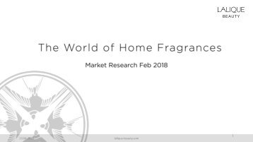 Home Fragrances Market Research VDP