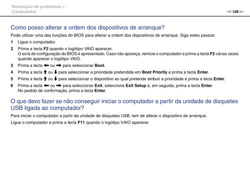 Sony VGN-FW46Z - VGN-FW46Z Mode d'emploi Portugais