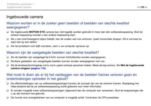 Sony VGN-FW46Z - VGN-FW46Z Mode d'emploi N&eacute;erlandais