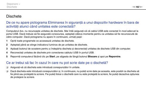 Sony VGN-FW46Z - VGN-FW46Z Mode d'emploi Roumain