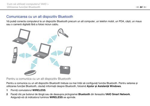 Sony VGN-FW46Z - VGN-FW46Z Mode d'emploi Roumain