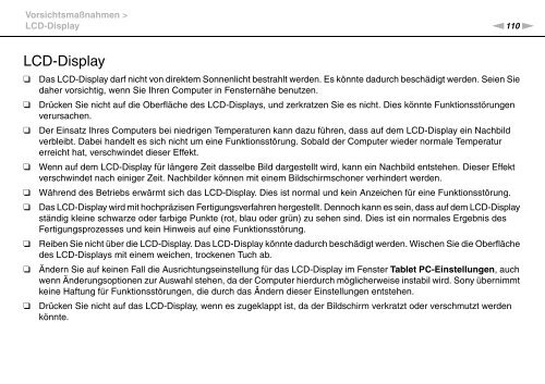 Sony VGN-FW46Z - VGN-FW46Z Mode d'emploi Allemand