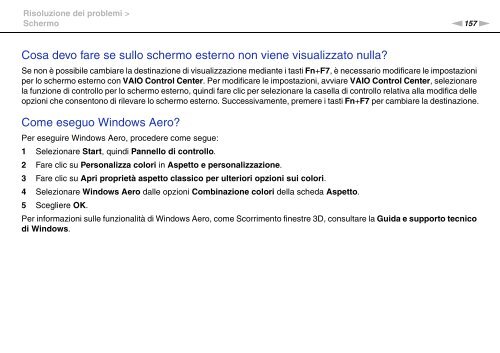 Sony VGN-FW46Z - VGN-FW46Z Mode d'emploi Italien