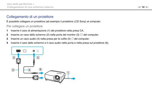 Sony VGN-FW46Z - VGN-FW46Z Mode d'emploi Italien