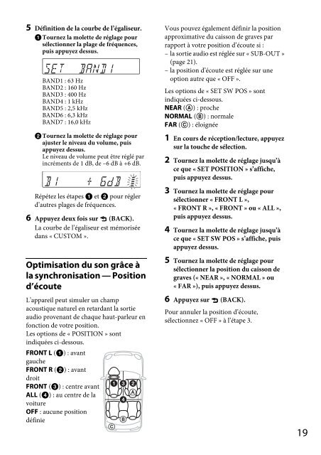 Sony CDX-GT560UI - CDX-GT560UI Consignes d&rsquo;utilisation Anglais