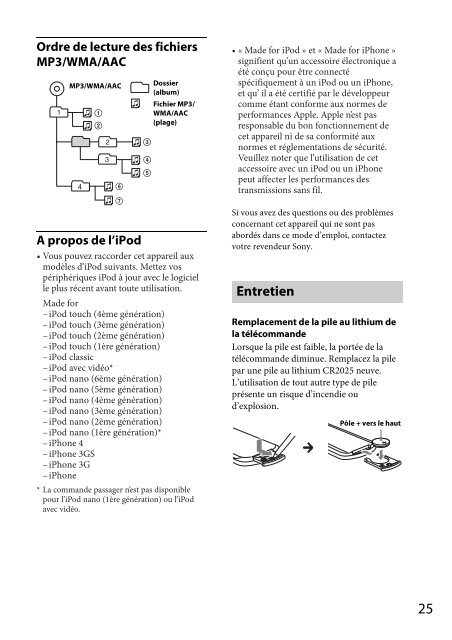 Sony CDX-GT560UI - CDX-GT560UI Consignes d&rsquo;utilisation Anglais