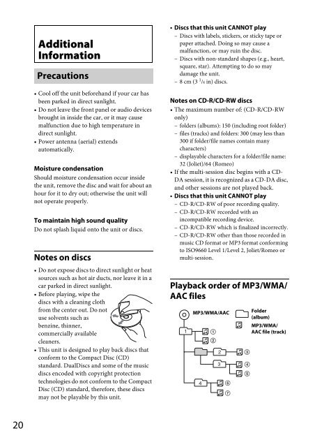 Sony CDX-GT560UI - CDX-GT560UI Consignes d&rsquo;utilisation Fran&ccedil;ais